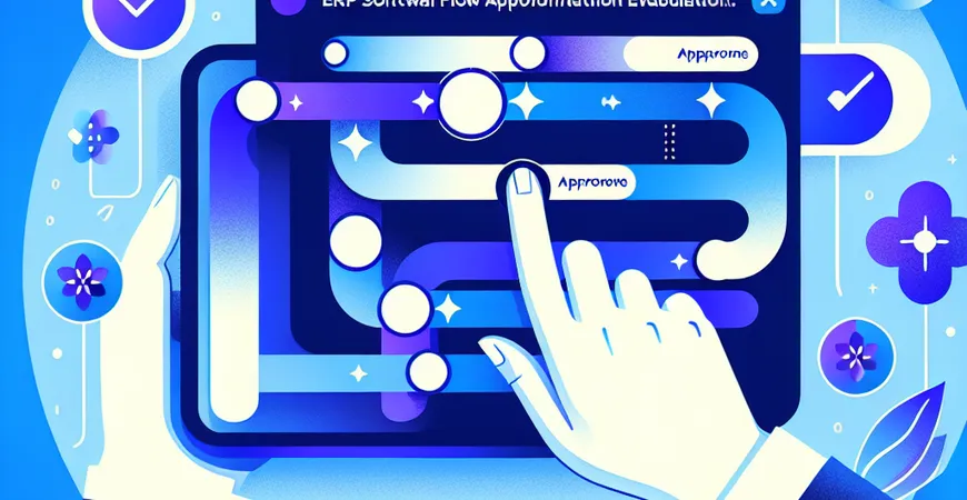 ERP 软件审批流自定义测评：灵活度哪家更高？